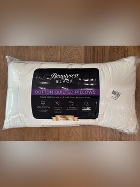 🎉LAST CHANCE🎉BEAUTYREST BLACK
2pk Luxurious Down Alternative Pillows